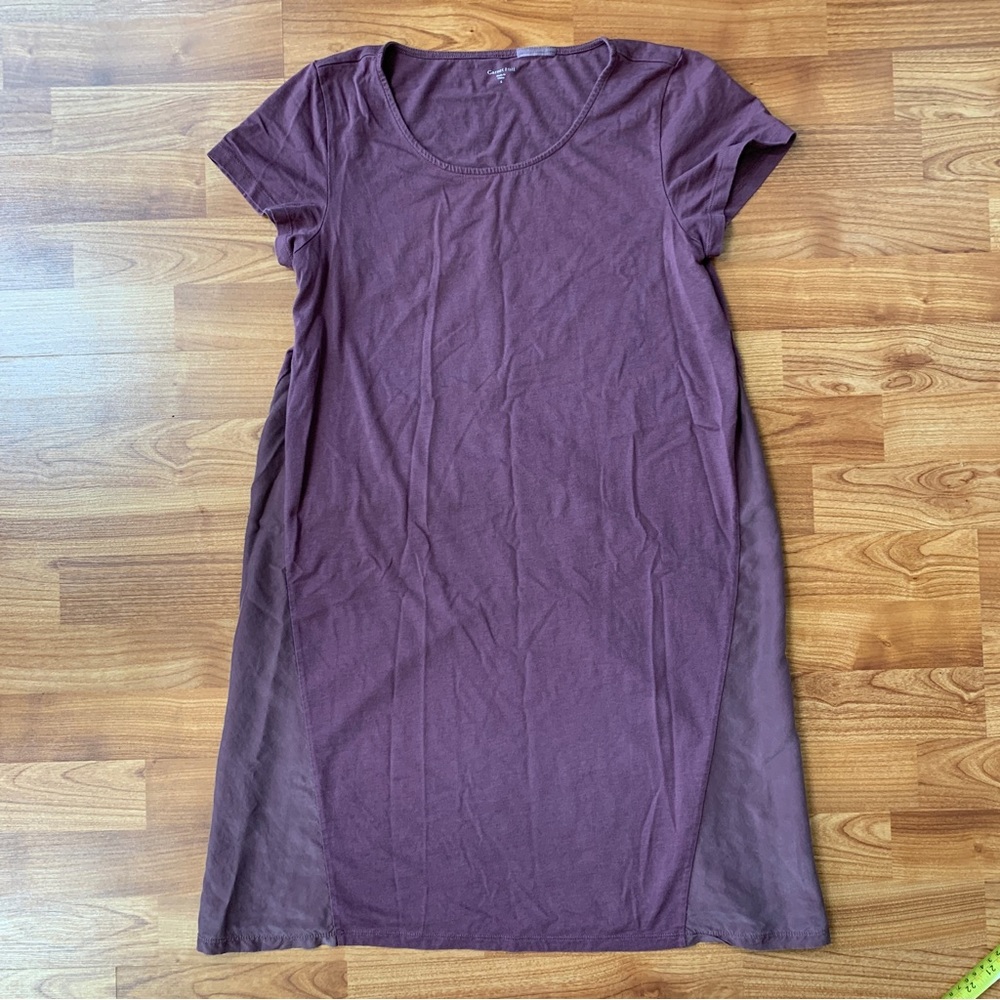 Garnet Hill flare cotton silk dress size small